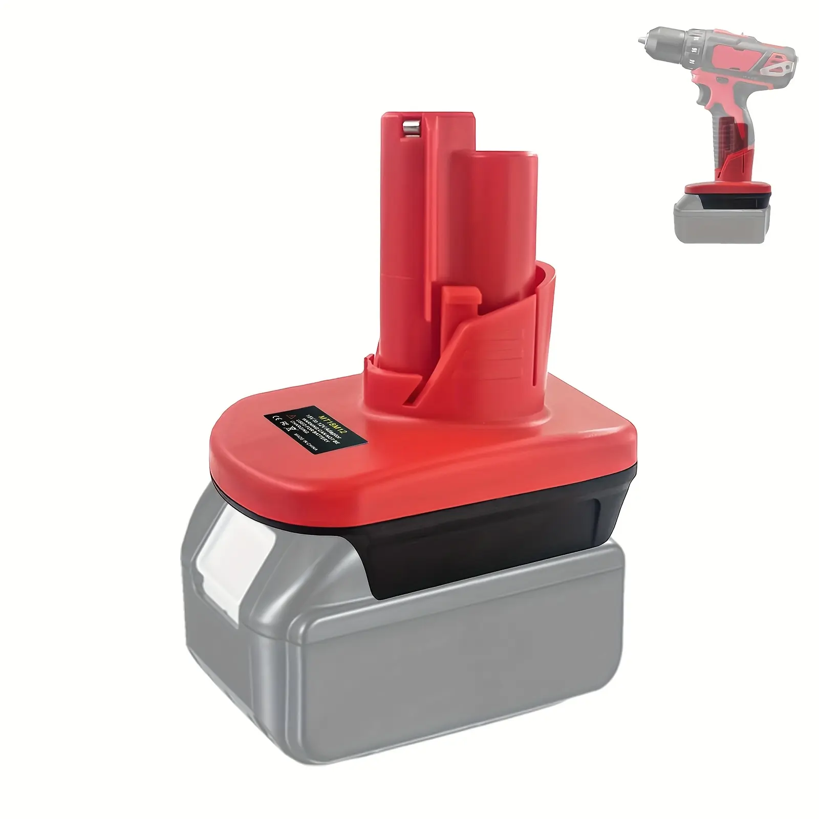 Transform Your Tools | M12 Adapter for Dewalt 20V & Milwaukee M18 | Superior Performance Awaits! | milwaukee m18