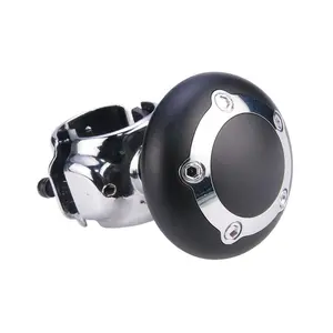 Power Handle  Steering Wheel Spinner Accessory Knob Universal Fit for  (black)