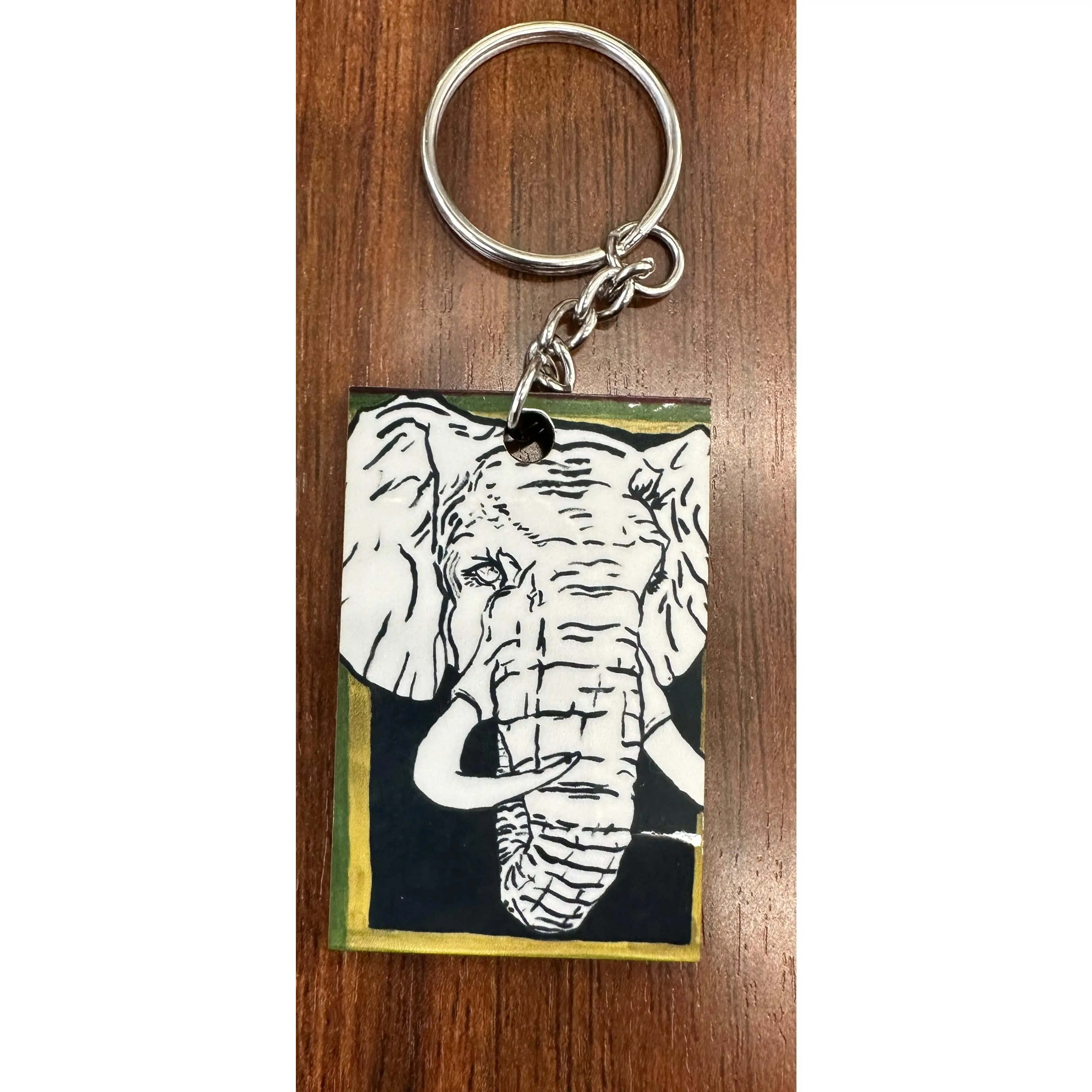 Jumbo Elephant Keychain