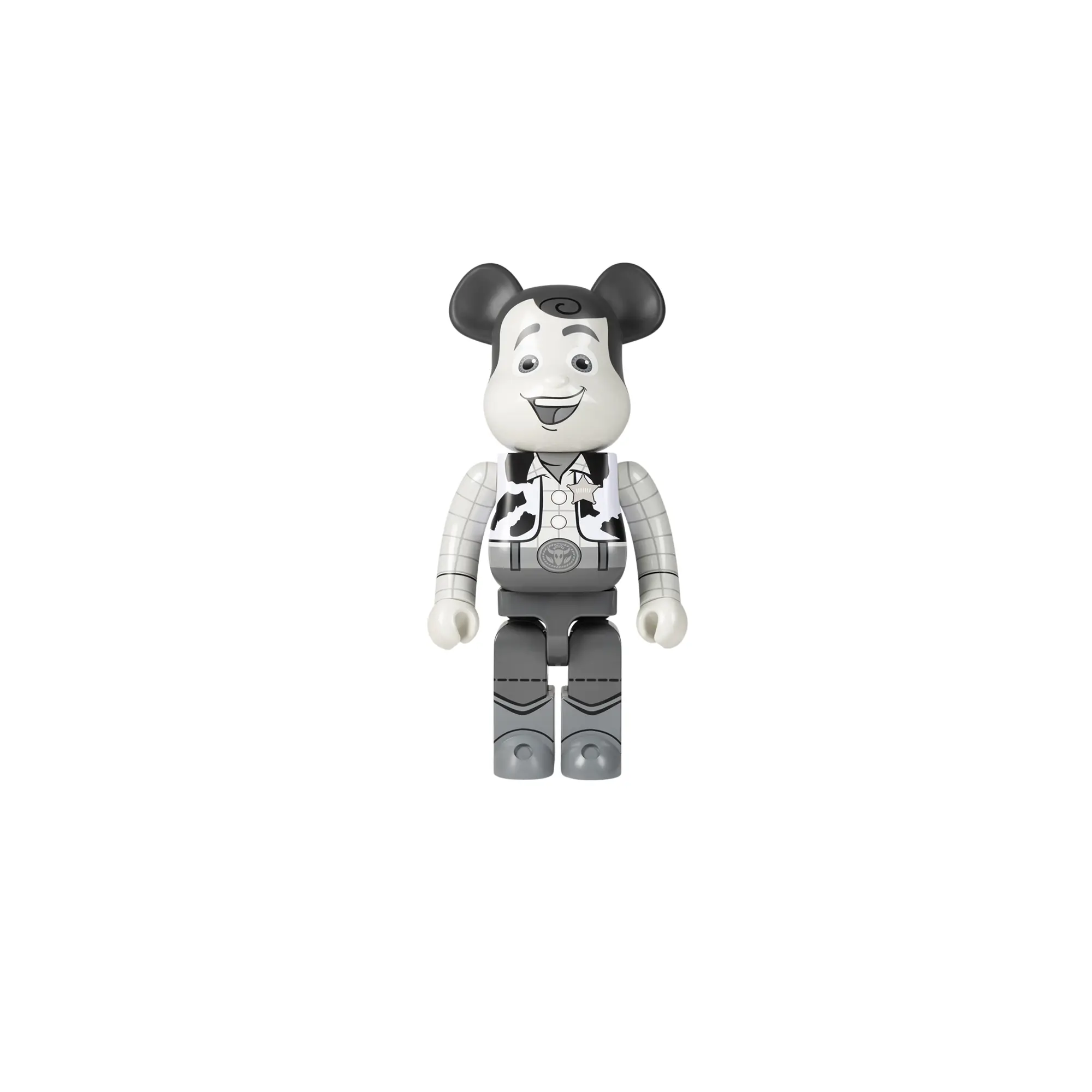 Woody B&W Bearbrick "1000%" MEDI0135