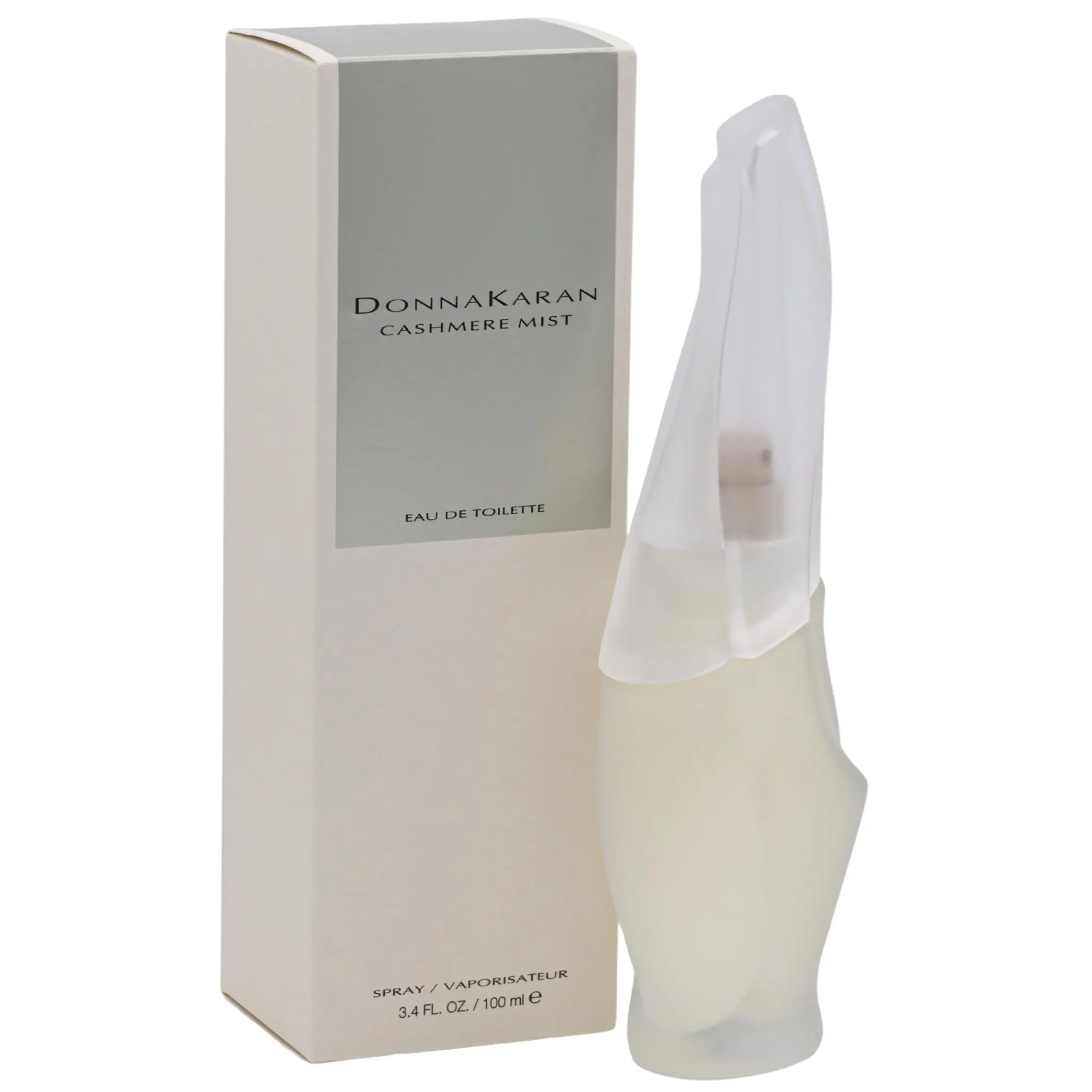 DKNY Women's Cashmere Mist Eau de Toilette (3.4 fl oz) - Luxurious Signature Fragrance with Jasmine, Sandalwood, Amber, Musk, Citrus Notes, Clean Girl Perfume for Everyday Wear, Smelling Good, Elegant, Fresh, Soft, Intimate