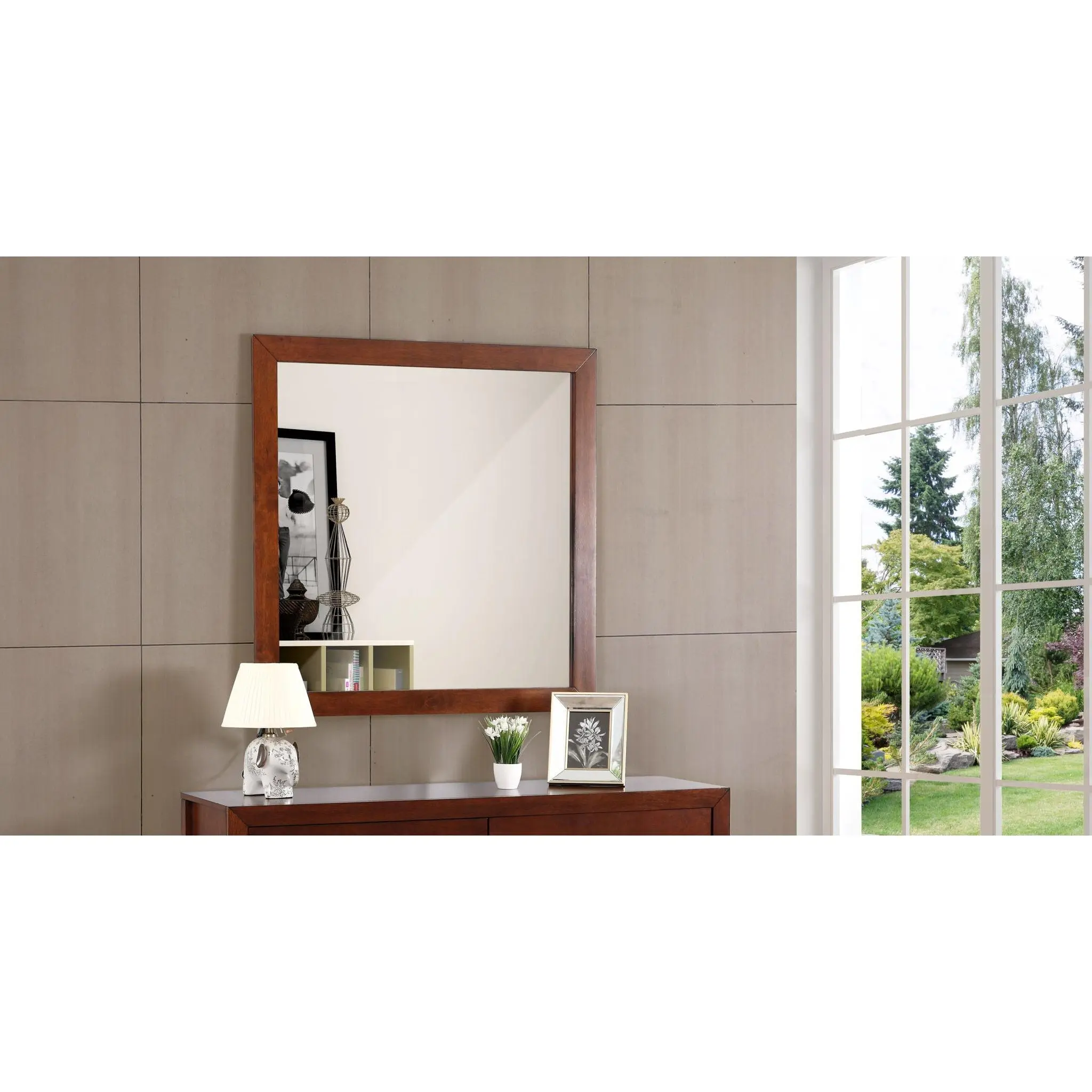 Burlington - Modern Design Transitional Wall Mirror