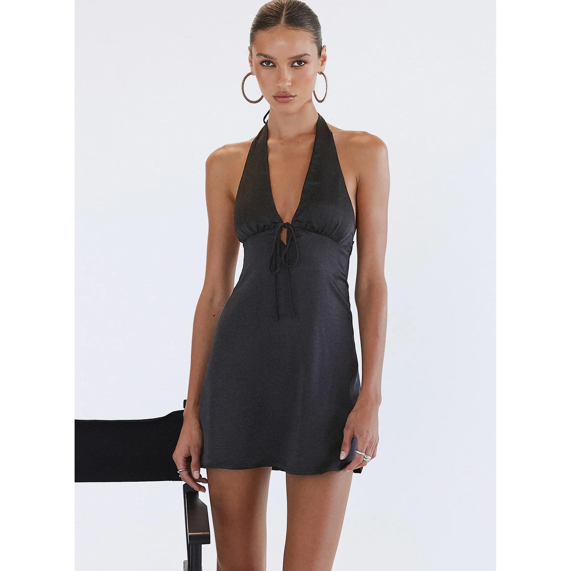 Lanier Mini Dress Black