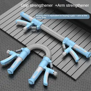 Adjustable 2-in-1 Upper Limb Trainer: One machine precisely strengthens the chest, back, shoulders and arm muscles, equipped with safe grips, suitable for multiple scenarios such as home and gym