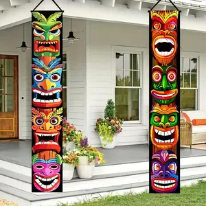 Hawaiian Party Decorations, Aloha Beach Theme Banner Set, Party Decorations Banners, Perfect for Summer Celebrations & Tropical Events, Durable Outdoor Use