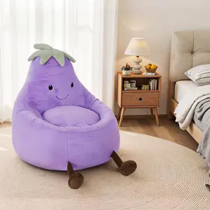 Eggzu，Lazy Sofa, Portable  Comfy Floor Sofa for Living Room Bedroom，Cute Children's Sofa,  Parent-Child Sofa