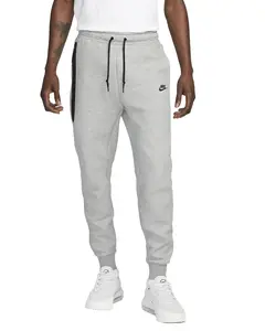 Men's Nike Sportswear Tech Dark Grey Heather/Black Fleece Joggers