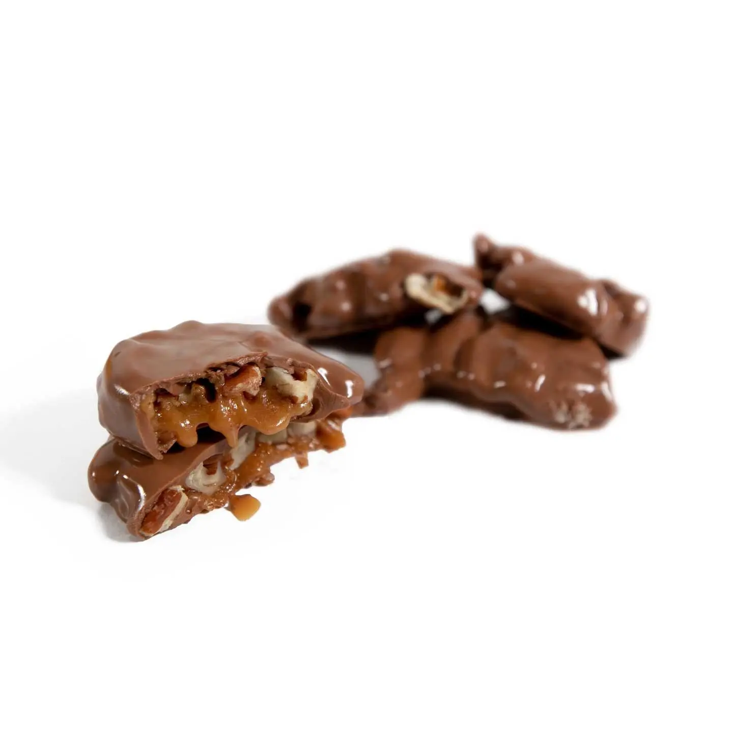 Milk Chocolate Pecan Puddles Milk Chocolate Pecan Puddles