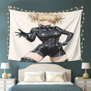 This Toga Himiko poster tapestry. Ideal for adding a touch of style to university dorms, living rooms, classrooms, bars, and indoor and outdoor home decor, it is the ideal holiday gift and the best choice for gift giving.
