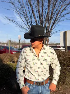 Me western shirt beige