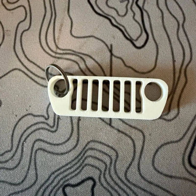 Jeep Grille Keychain