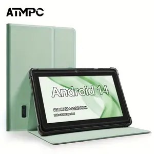 7 Inch Smart Android Touchscreen Tablet, Quad-Core Processor, 4GB（2GB+2GB Extension） RAM, 32GB Storage, 3500mah Battery, IPS Display, Dual Cameras, Wi-Fi 6, Android Wifi Tablet