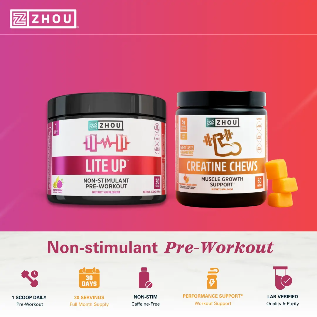 Lite It Up Stack - Lite Up Pre-Workout Powder + Creatine Chews