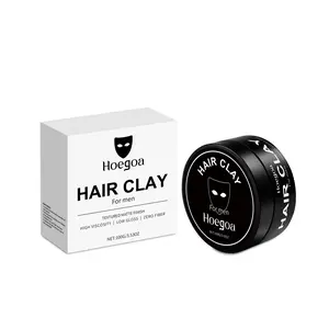 Hoegoa Men's Hair Gel, Gentle Formula, Volumizing and Smooth, Long-Lasting Hold, Matte Finish, Styling Hair Gel for Daily Use, Clay Balm, Volume Matte Finish