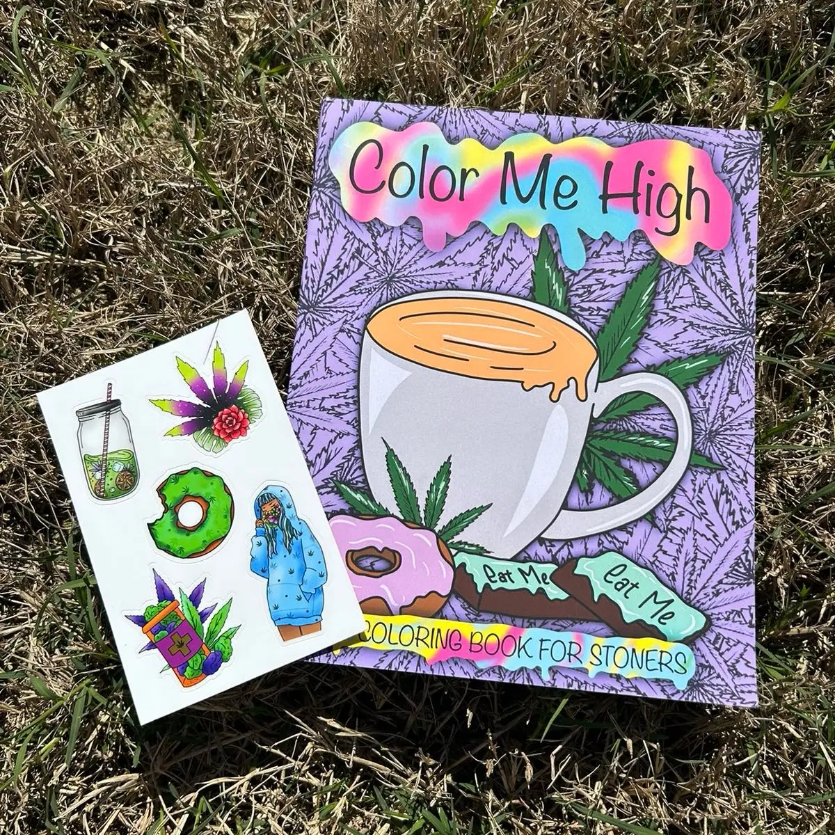 Color Me Hi Adult Coloring Book