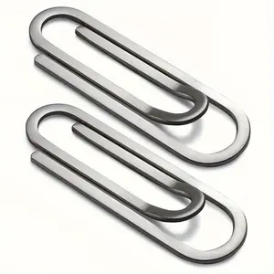 2pcs/4pcs Stainless Steel Metal Money Clip Card Holder for Men