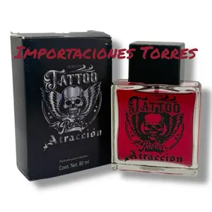 Tattoo Rebel Atraccion Cologne For Men By Arabela Mexico - 60ml/2.02oz