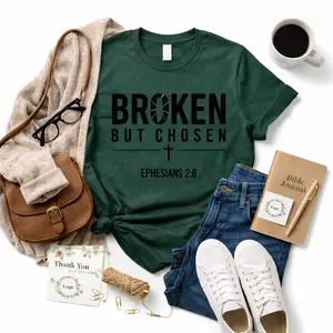 Broken But Chosen Screen Print Transfer