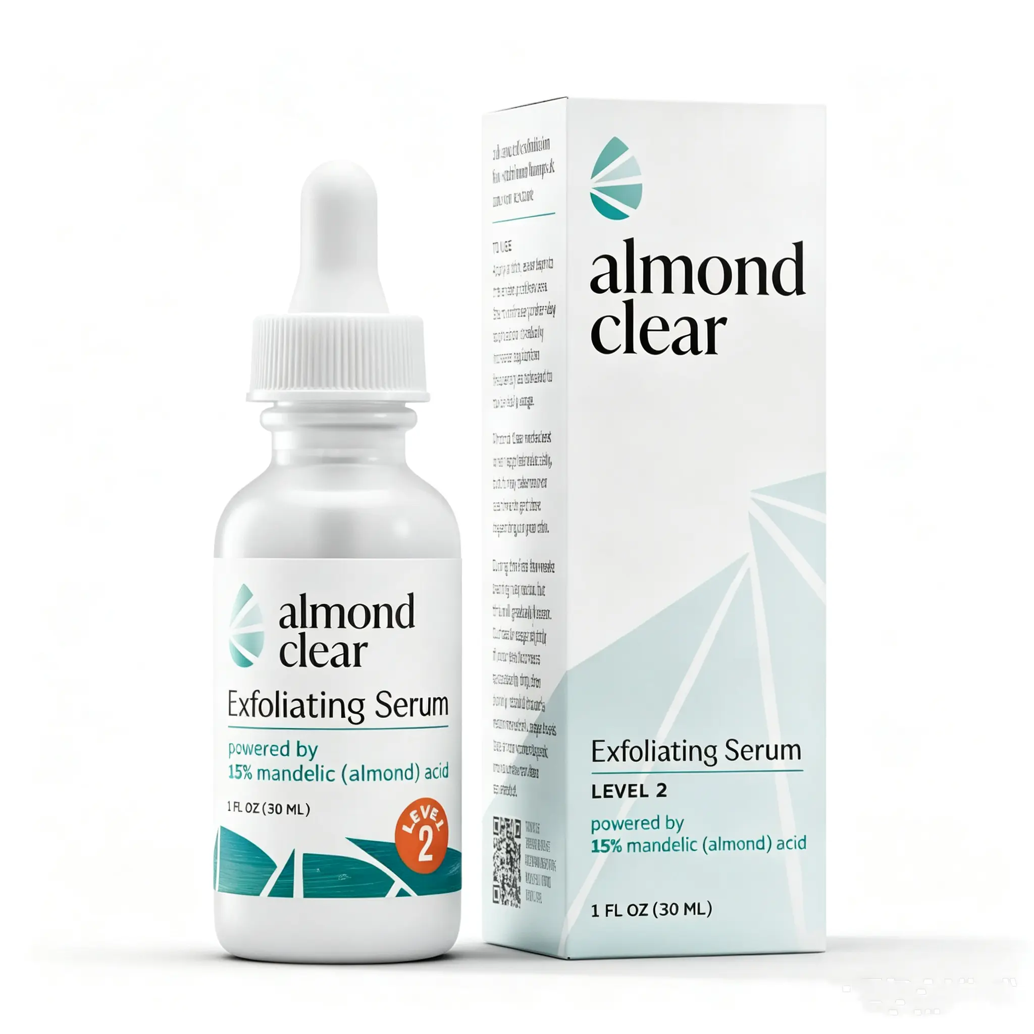 Level 2 Mandelic Acid Body Acne Serum - Clarifying Treatment for Butt & Back Breakouts, Ingrown Hairs, Safe for Sensitive Skin