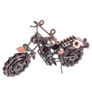 Motorcycle Design Ornament, Creative Iron Car Ornament, Desktop Decoration for Home Office, Gift for Friends
