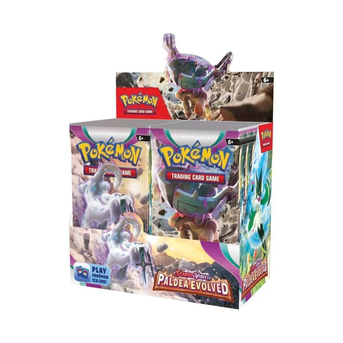 RTYH Paldea Evolved Booster Packs With Pack Minimums
