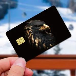 Eagle-themed credit card stickers, Decal sticker, combining artistic creativity with practical functionality, designed for those who pursue individuality. Whether used as debit cards, credit cards, they enhance the appearance