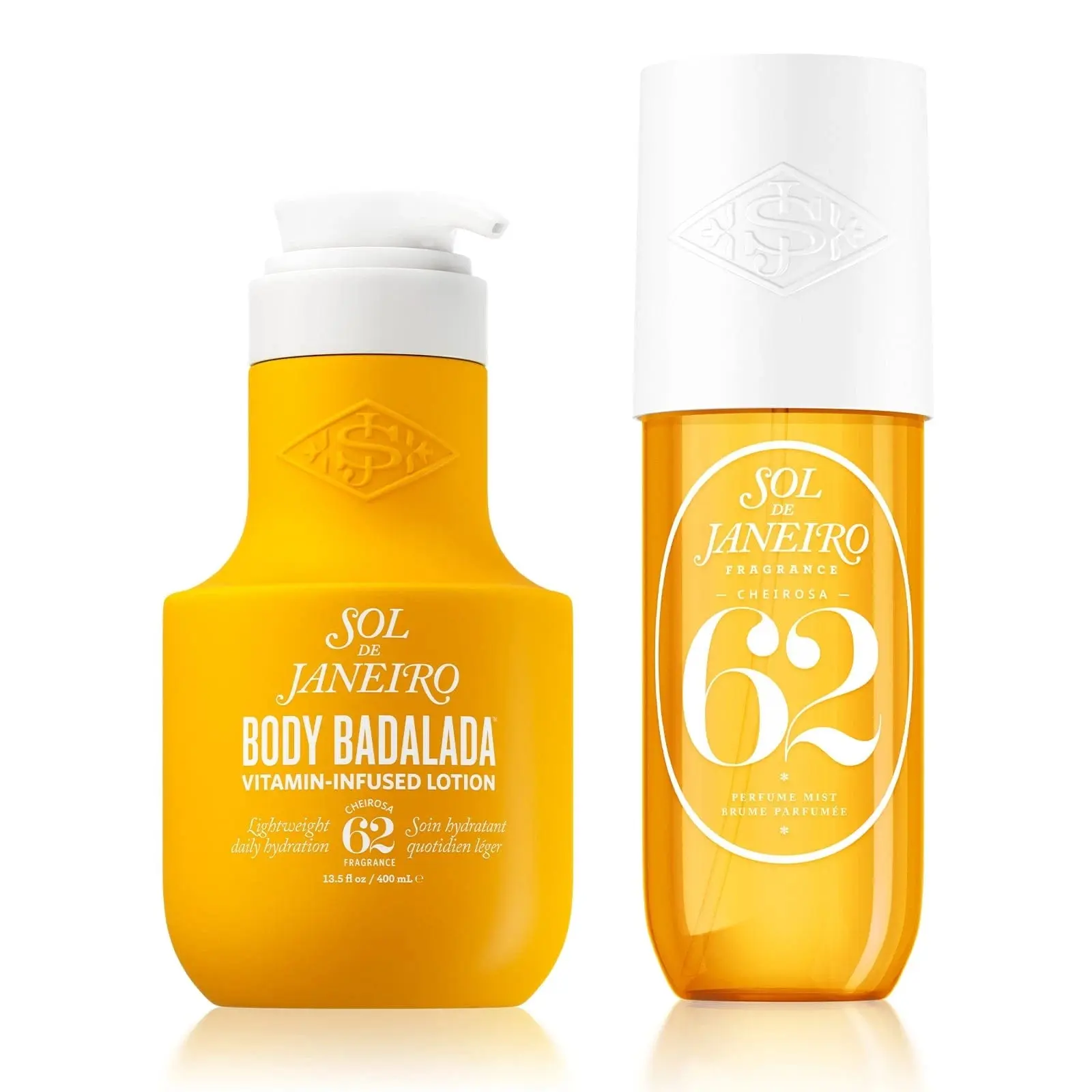 Sol de Janeiro Irresistible Hydration Duo | Hydrating Body Lotion and Perfume Mist Duo For 24-Hour Weightless Hydration With The Irresistible Notes Of Pistachio, Salted Caramel, and Vanilla