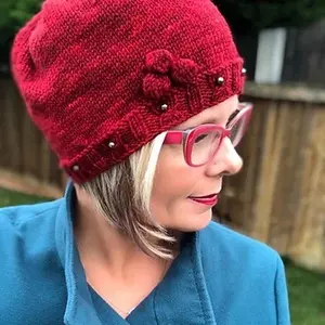 Jen Giuntoli Designs|Yarnitoli: Berry Me Knitted Hat Pattern & Kit