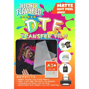 DTF Transfer Film A3+ (13 x 19) 100 Sheets - Hot Peel