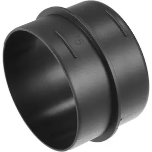 Car Air Ducting Connector Straight Air Heater Duct Joiner Connector Pipe 2.95'' 75mm OD Black Replace Parts Vehicle Components