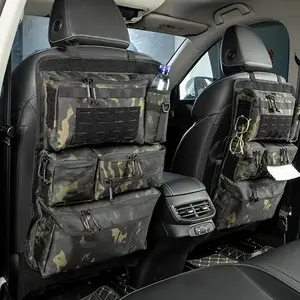 Tactical Car Backseat Organizer  The Heavy-Duty Gear Bag for Fishermen, Campers & Everyday Carry