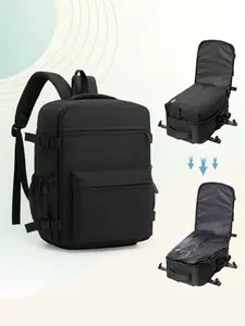 Vacuum Compression Backpack with Air Pump, Large Capacity Travel Bag 40x30x20 Cm, Space-Saving Design, Ideal for All Seasons, Travel Backpacks