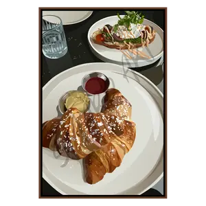 Breakfast Club   Smard Black Wall Art Print/ Canvas for Home /Office Decor - Smard Black Wall Art Print/ Canvas for Home /Office Decor