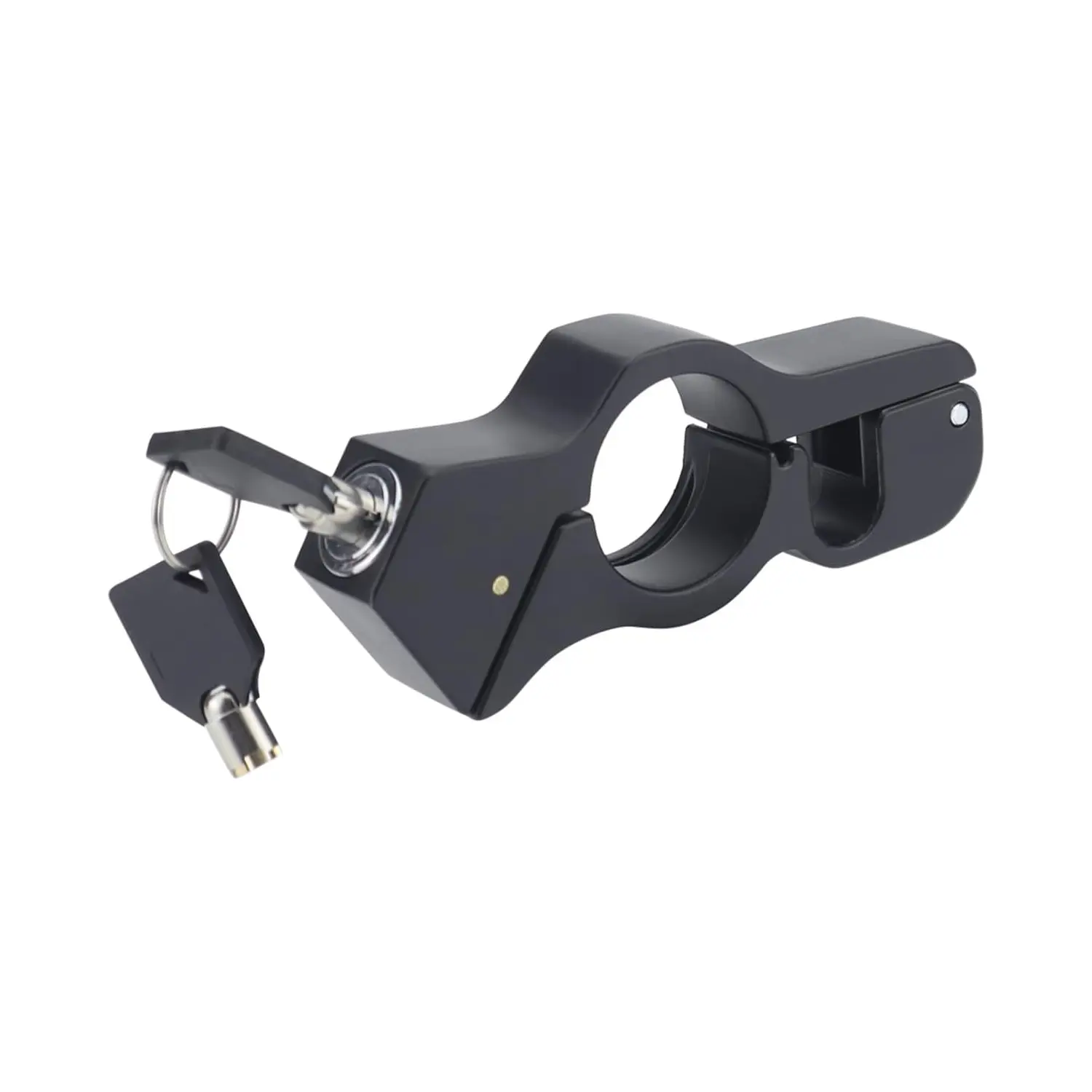 Motorcycle Locks Handlebar Grip, Heavy Duty Motorcycle Lock Anti Theft Throttle Brake Grip Lock, Theft Helmet and Brake Lock Secures Bike, Scooter, Moped, ATV
