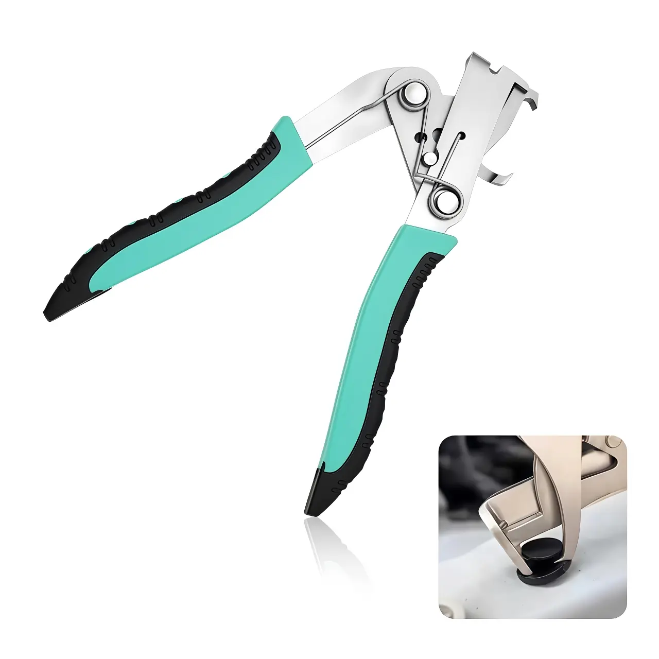 Auto Fastener Clip Removal Pliers,Car Clip Remover Tool with Anti-Slip Grip,Multi-Functional Automotive Panel Clips Pliers for Cars Door Panel Dashboard Interior Trim