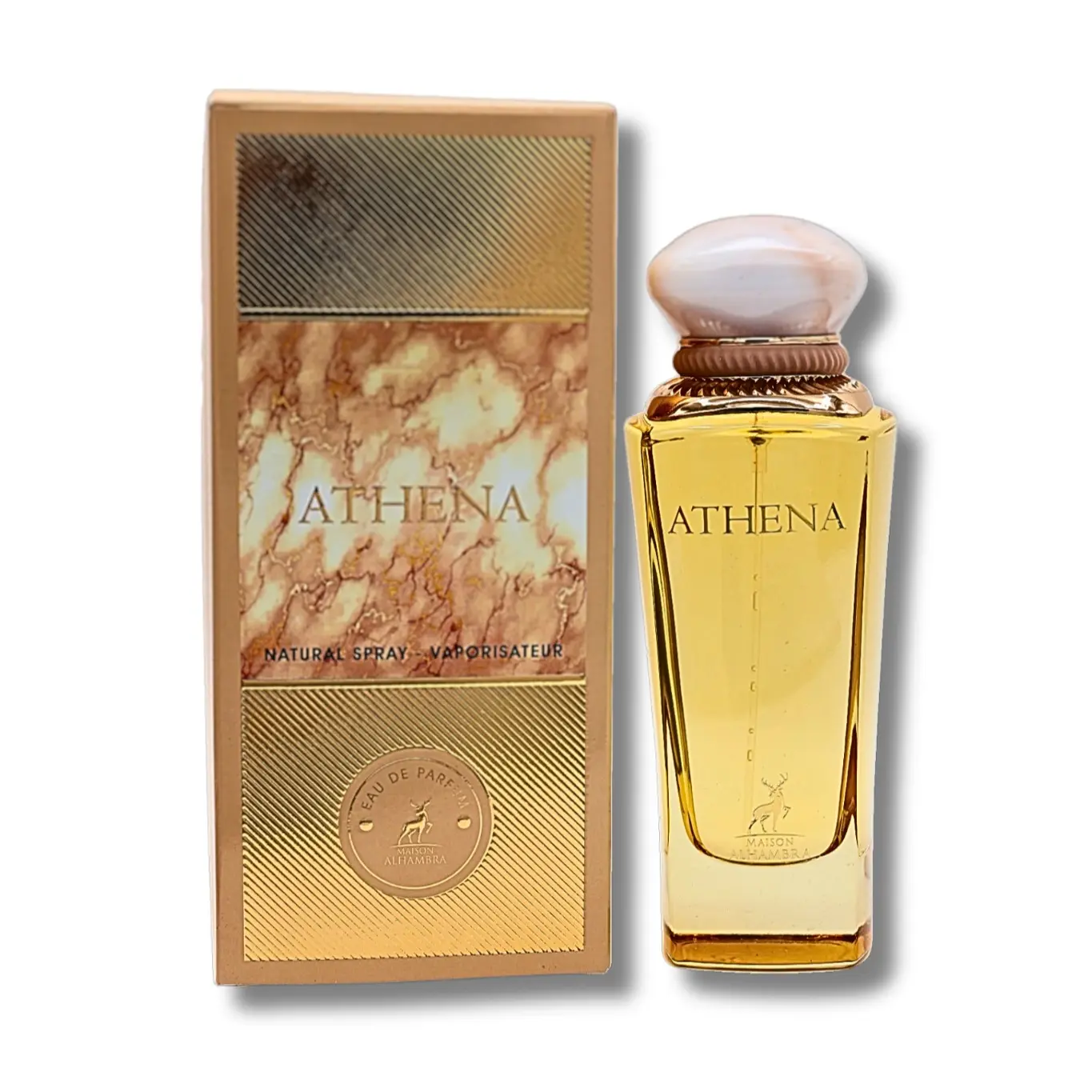 Lattafa Maison Alhambra Athena Eau de Parfum for Women Adults, Long-Lasting Floral-Cedar Signature Scent, Daily Wear EDP Spray, 3.4 fl oz Perfume, Perfumes, Fragrances, Mate, Jasmine Rose, Floral Scents Perfume, Long Lasting Perfumes