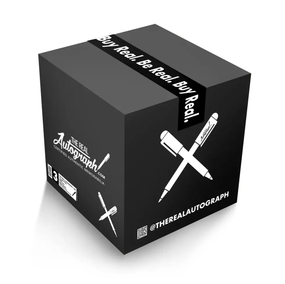 1 OG BLACK BOX PYT BREAK - 1 SIGNED FULL SIZE HELMET, 1 SIGNED MINI HELMET, 1 SIGNED JERSEY