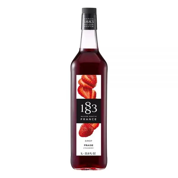 1883 Maison Routin Strawberry Syrup - Bottle (1L) 1883 Maison Routin Strawberry Syrup - Bottle (1L)