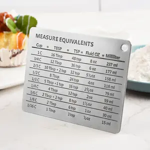 Magnetic Cooking Measurement Chart, Kitchen Measurement Fridge Megnet, Magnetic Kitchen Conversion Chart, Measurement Conversion Chart Magnet, Kitchen Megnet Conversion Chart Decor