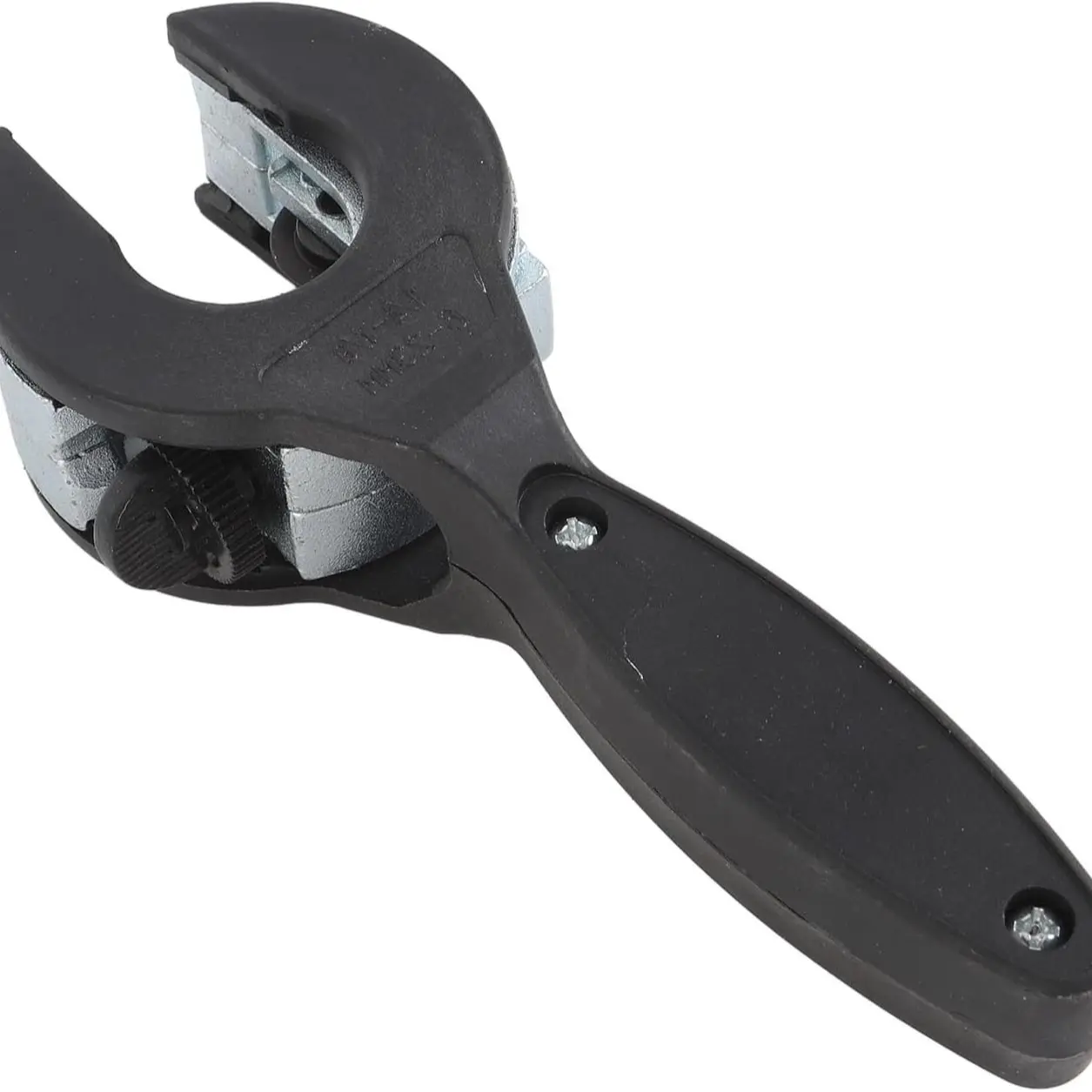 Lightweight 1-Handed Ratchet Tube Cutter - Heavy-Duty Metal Blade Pipe Cutters for 5/16-1-1/8 in Stainless Steel, Copper, Aluminum, PVC, Brass, HVAC, Automotive Brake/Fuel Pipes - Comfortable Use, Compact Space Operation for Home Work, Trades