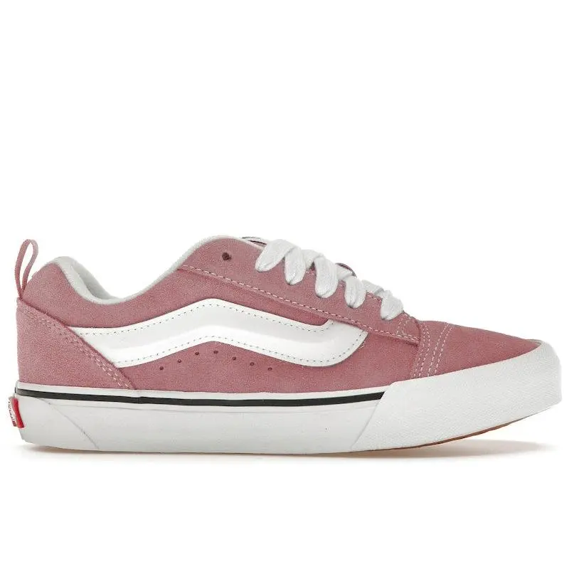 Vans Men's Knu Skool Pink Skateboarding Shoes, from StockX