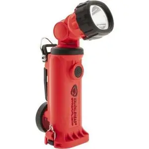 Streamlight 90744 LED Flashlight - 180 Lumens, Spotlight Mode, Outdoor Lantern Function, Orange Plastic Body, 4 AA Batteries Included, for Adults