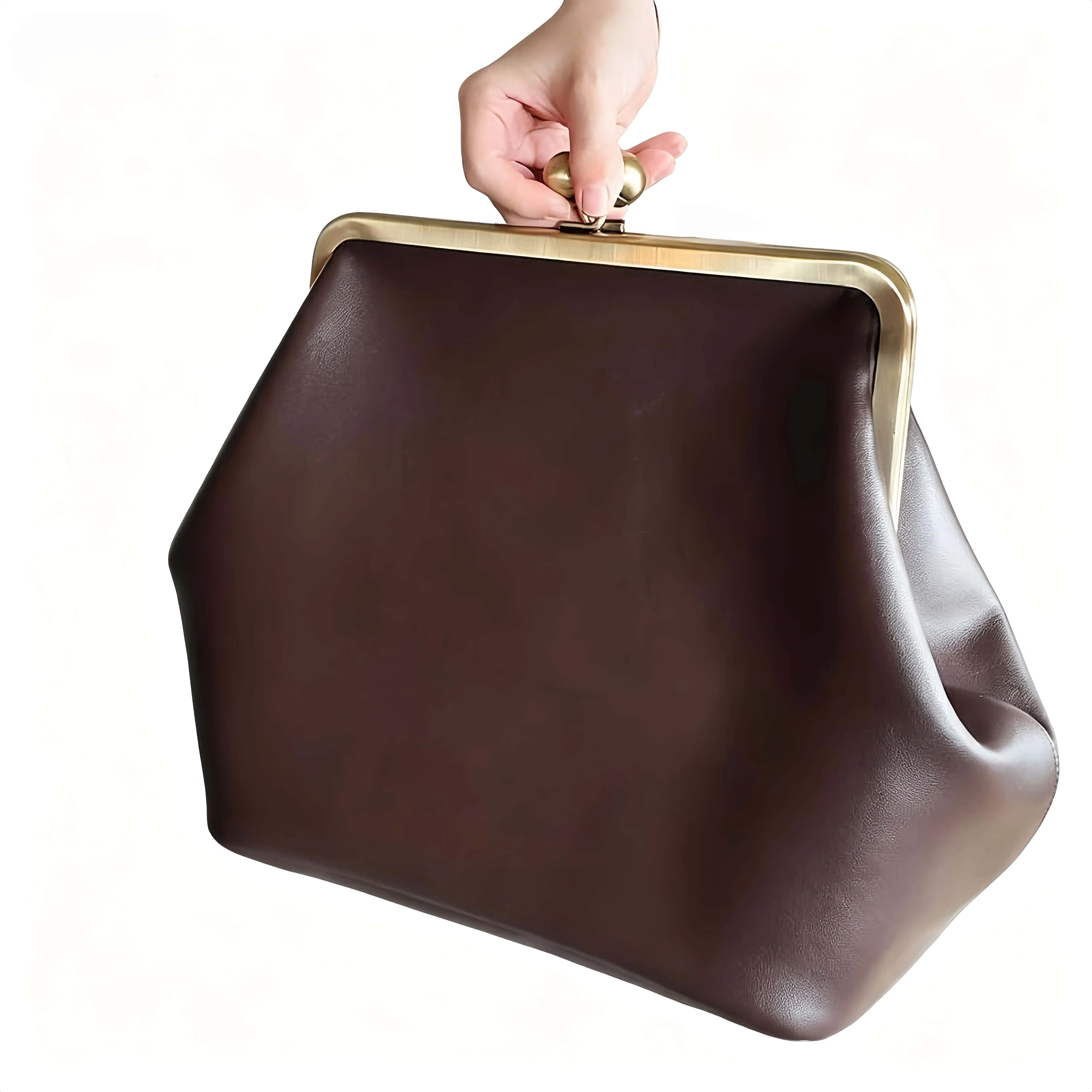 Women's Large KL Cowhide Casual Everyday Shoulder Bag - Business Multifunctional, Fashionable Unique Crossbody for Work (Unisex Trip Option), Business Multifunctional Bag, Casual Shoulder Bag