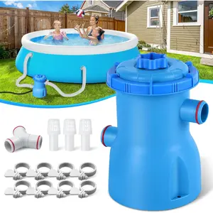 300 GPH Pool Filter Pump for Small Above Ground Pools, ETL Certified Pool  Filter Pump System with GFCI, Safety & Reliable Water Circulation Pumps - Rapidly Capture Debris in Water