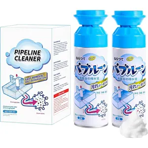 Foaming Drain Cleaner, Sink Cleaner and Deodorizer, Tornado Drain Clog Remover for Kitchen Sinks, Shower Drains, Tubs (2pcs)