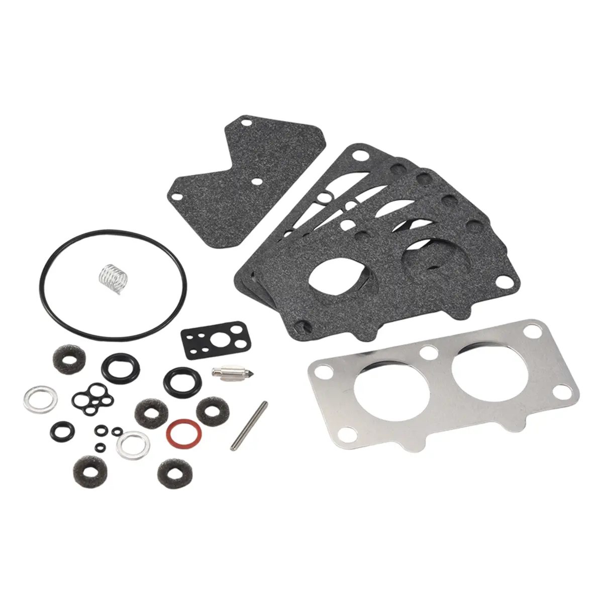 New 26-Piece Metal Gas Carburetor Overhaul Kit, Replacement Parts for Briggs & Stratton 797890, 792455, 499811, 499812, 699735 Automotive Car Body Repair Tools