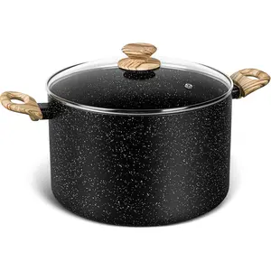 Stock Pot with Lid, 10 Quart Large Pot for Cooking, Nonstick Cooking Pot with  Coating, Non Stick Soup Pots Induction Compatible