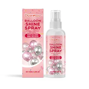 Dowmoo Balloon Shine Spray Light Up Party Atmosphere Decoration Easy To Apply Glossy Latex Balloon Spray