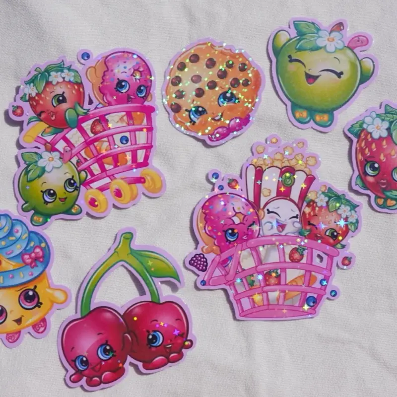 Shopkins Glittery Stickers