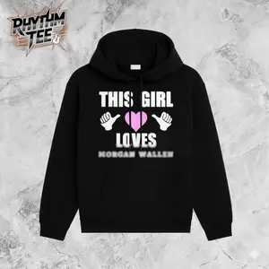 This Girl Love Wallen Inspired Graphic Hoodie, Vintage Country Music Aesthetic Hoodie, Western Streetwear Hoodie, Concert Fan Gift, Unisex Hoodie